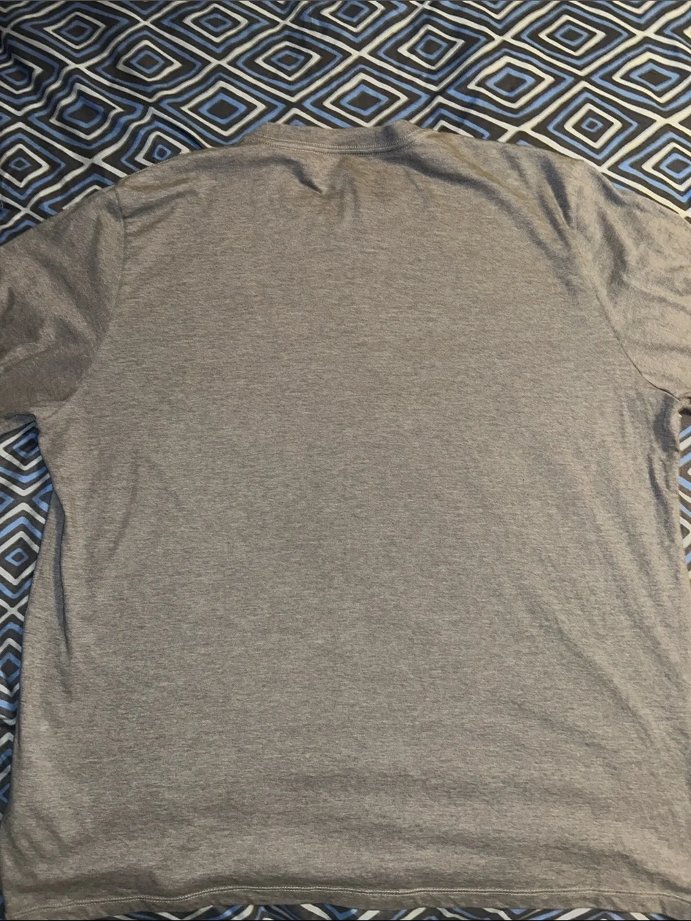 The North Face Men's Heather Gray Logo Short Sleeve Tee